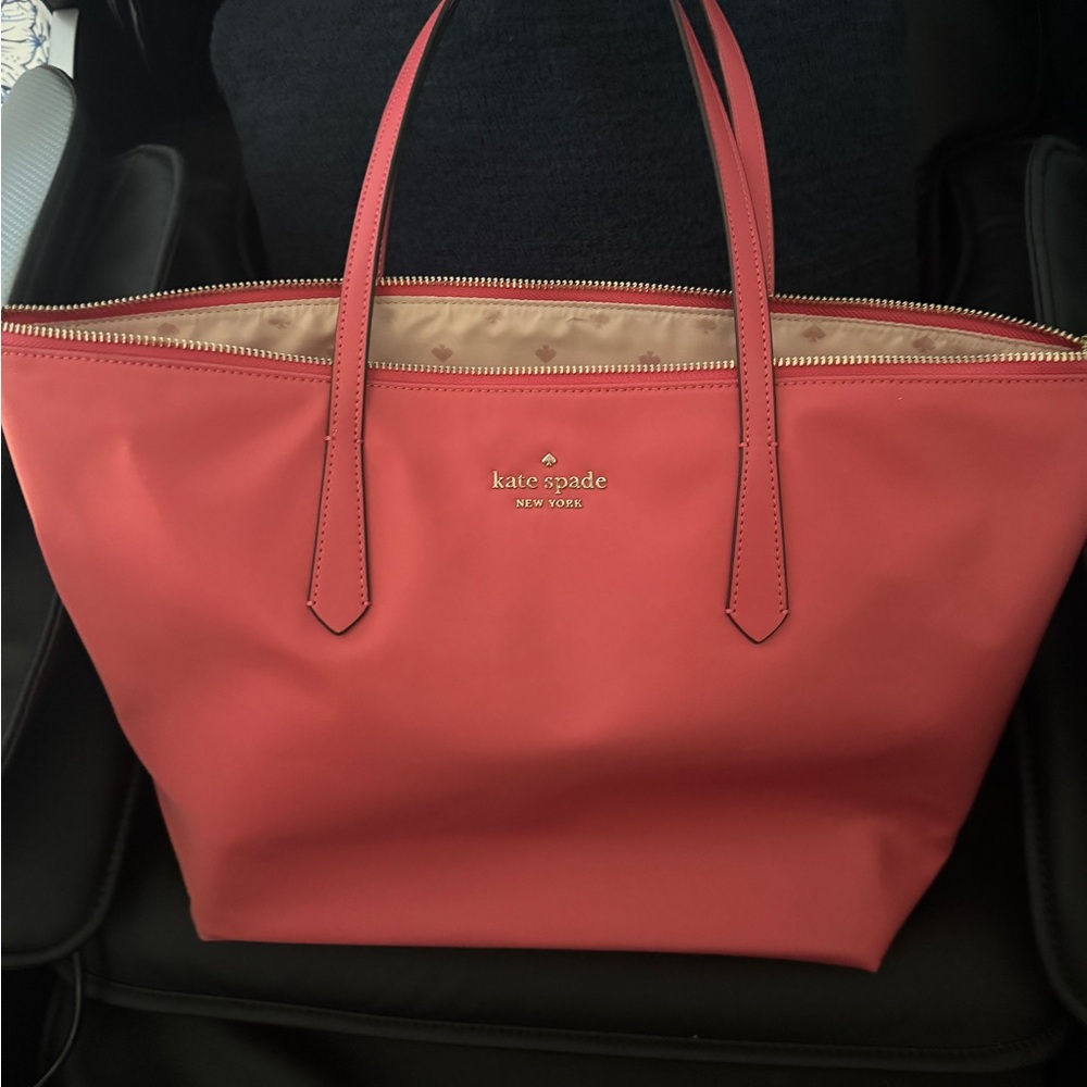 Kate Spade Nylon Pink Tote Bag